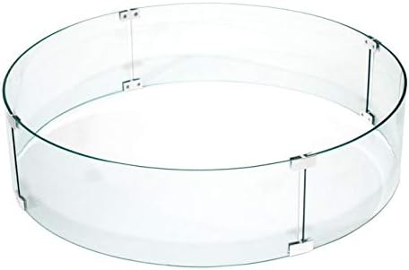 Round Glass Wind Guard