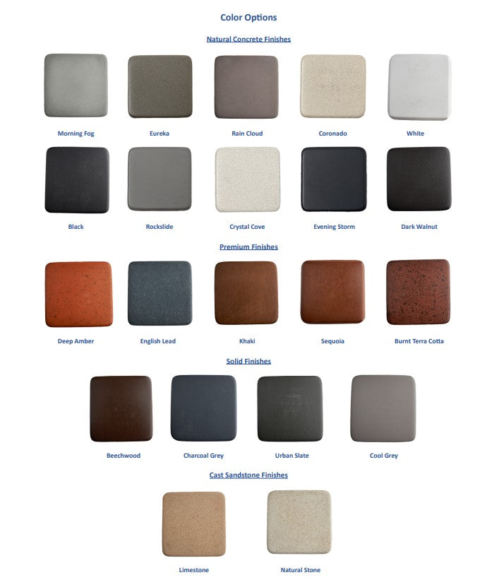 Round Belize Fire Bowl with Electronic Ignition - Free Cover  by Fire by Design