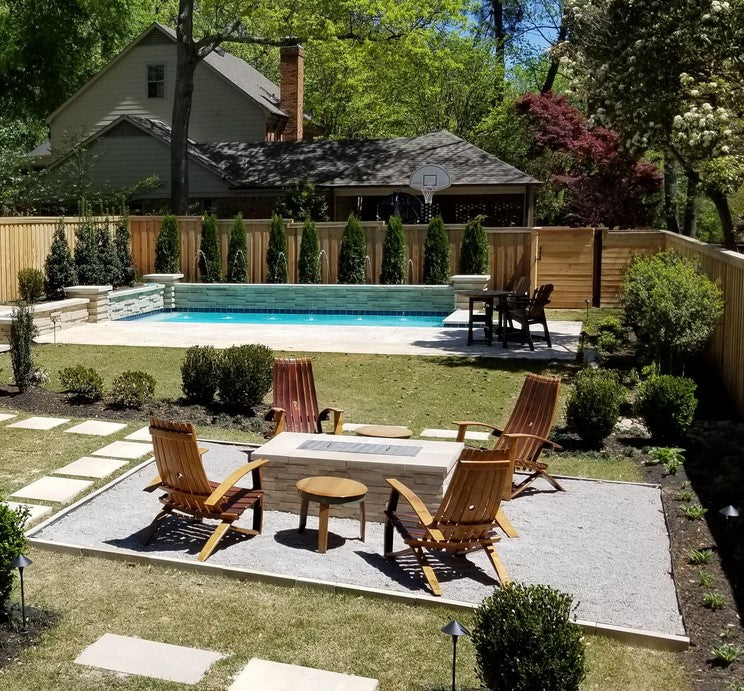 Warming Trends Rectangle Fire Pit / Ready to Finish Kit (Linear Burner)