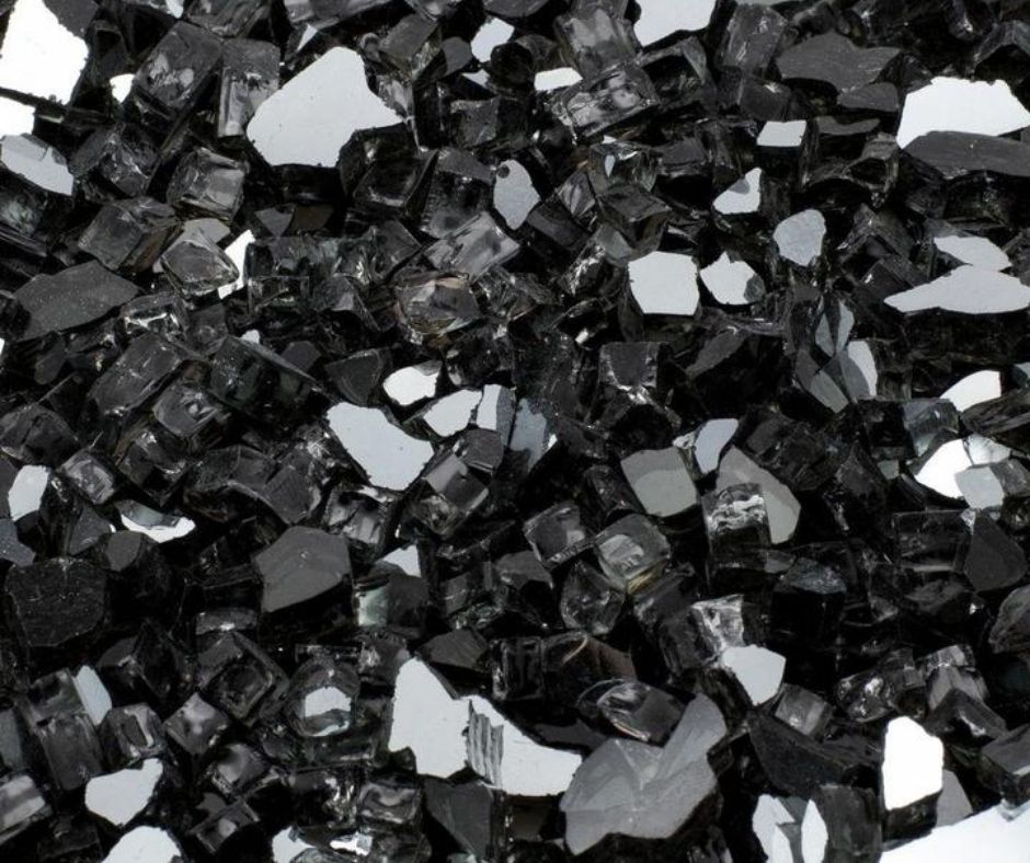 Fire Glass 60LBS. by Slick Rock Concrete
