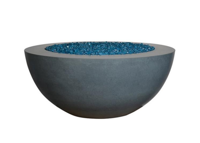 Legacy Round Fire Pit by Fire by Design with Electronic Ignition / Free Cover