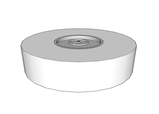 The Outdoor Plus 72" x 16" Ready-to-Finish Round Gas Fire Pit Kit + Free Cover - The Fire Pit Collection