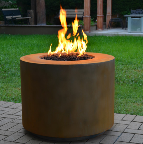 Beverly Fire Pit - Free Cover ✓ [The Outdoor Plus]