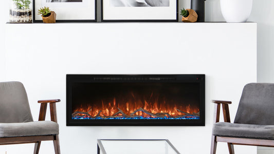 Modern Flames 74" Spectrum Slimline Wall Mount/ Recessed (4" Deep - 70" X 12" Viewing)