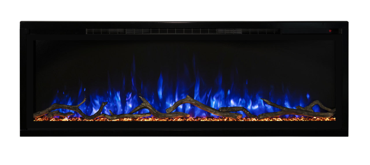 Modern Flames 60" Spectrum Slimline Wall Mount/ Recessed (4" Deep - 56" X 12" Viewing)