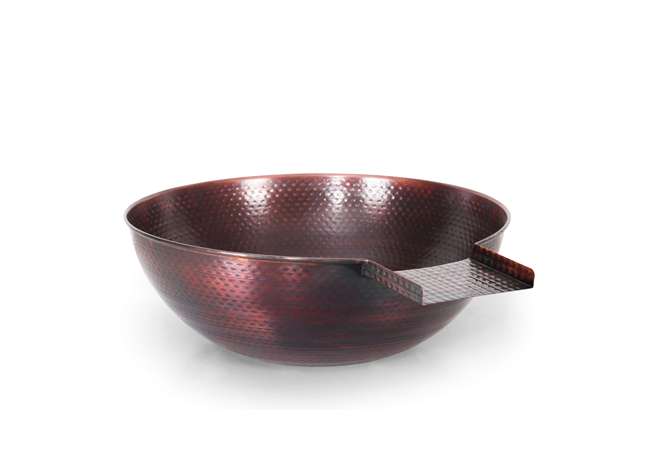The Outdoor Plus Sedona Copper Water Bowl