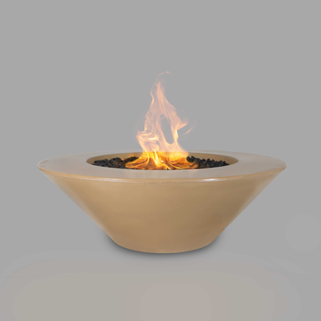 The Outdoor Plus Cazo Concrete Fire Pit + Free Cover - The Fire Pit Collection