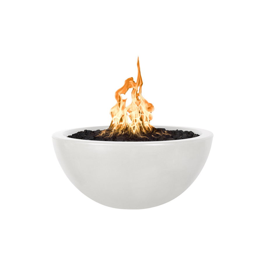 The Outdoor Plus Luna Concrete Fire Pit + Free Cover - The Fire Pit Collection