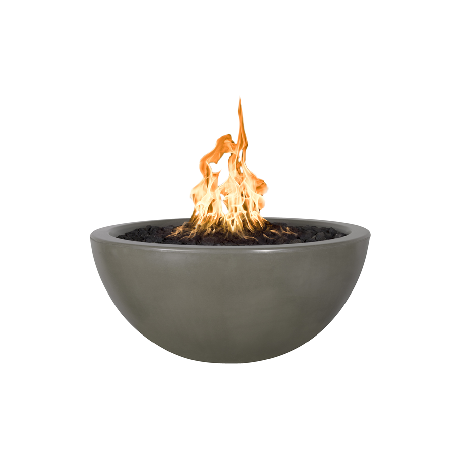 The Outdoor Plus Luna Concrete Fire Pit + Free Cover - The Fire Pit Collection