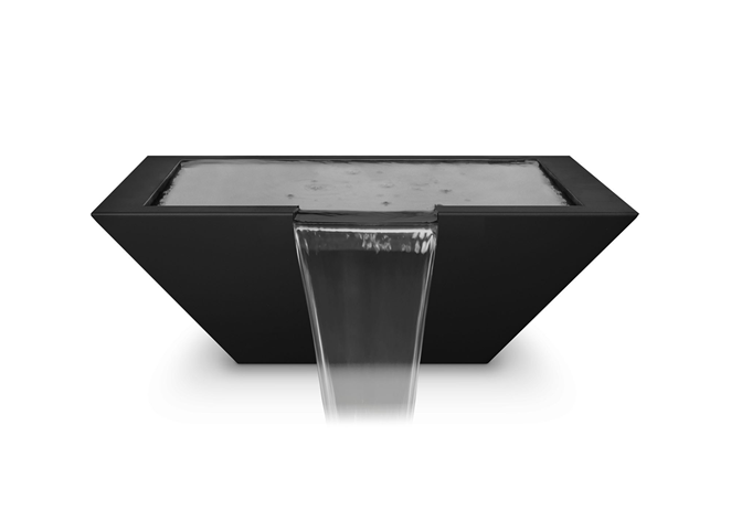 The Outdoor Plus Maya Powdercoated Steel Water Bowl + Free Cover - The Fire Pit Collection