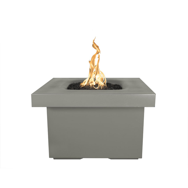 The Outdoor Plus Ramona Square Concrete Fire Table + Free Cover - The Fire Pit Collection