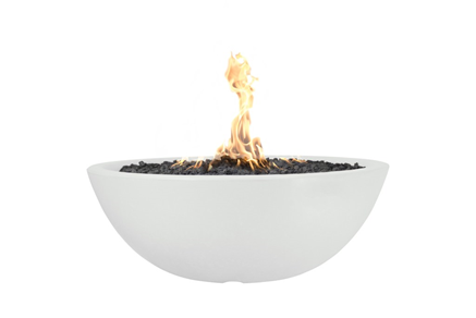 The Outdoor Plus Sedona Concrete Fire Pit + Free Cover - The Fire Pit Collection