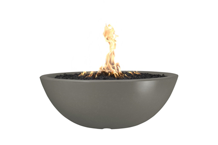 The Outdoor Plus Sedona Concrete Fire Pit + Free Cover - The Fire Pit Collection