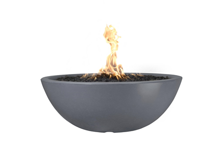 The Outdoor Plus Sedona Concrete Fire Pit + Free Cover - The Fire Pit Collection