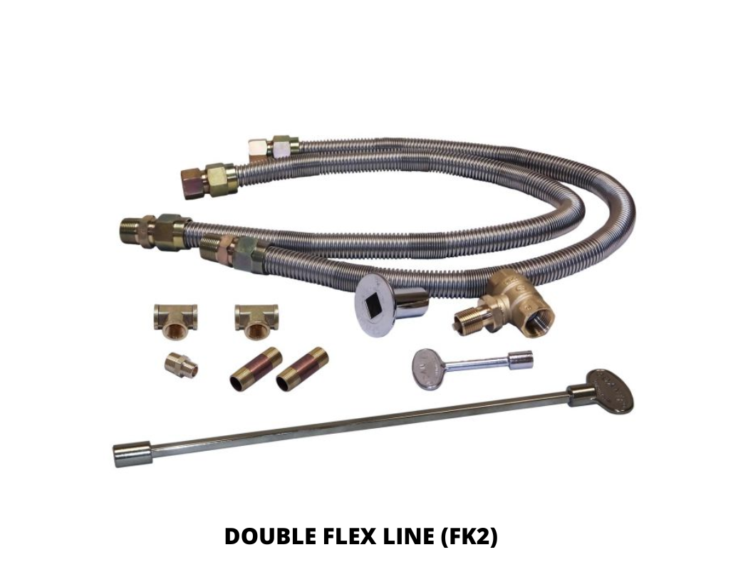 Warming Trends Crossfire 320K BTU 24.5" x 24.5" Octagonal Brass Burner + 36" Square Plate