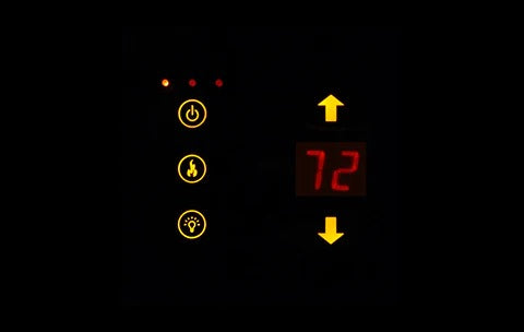 Modern Flames 60" Ambiance Clx2 Wall Mount/ Recessed (4" Deep - 42" X 10" Viewing)