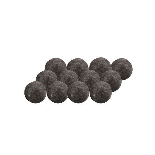 Modern Flames 2” Cannon Ball, 12 piece set - Black