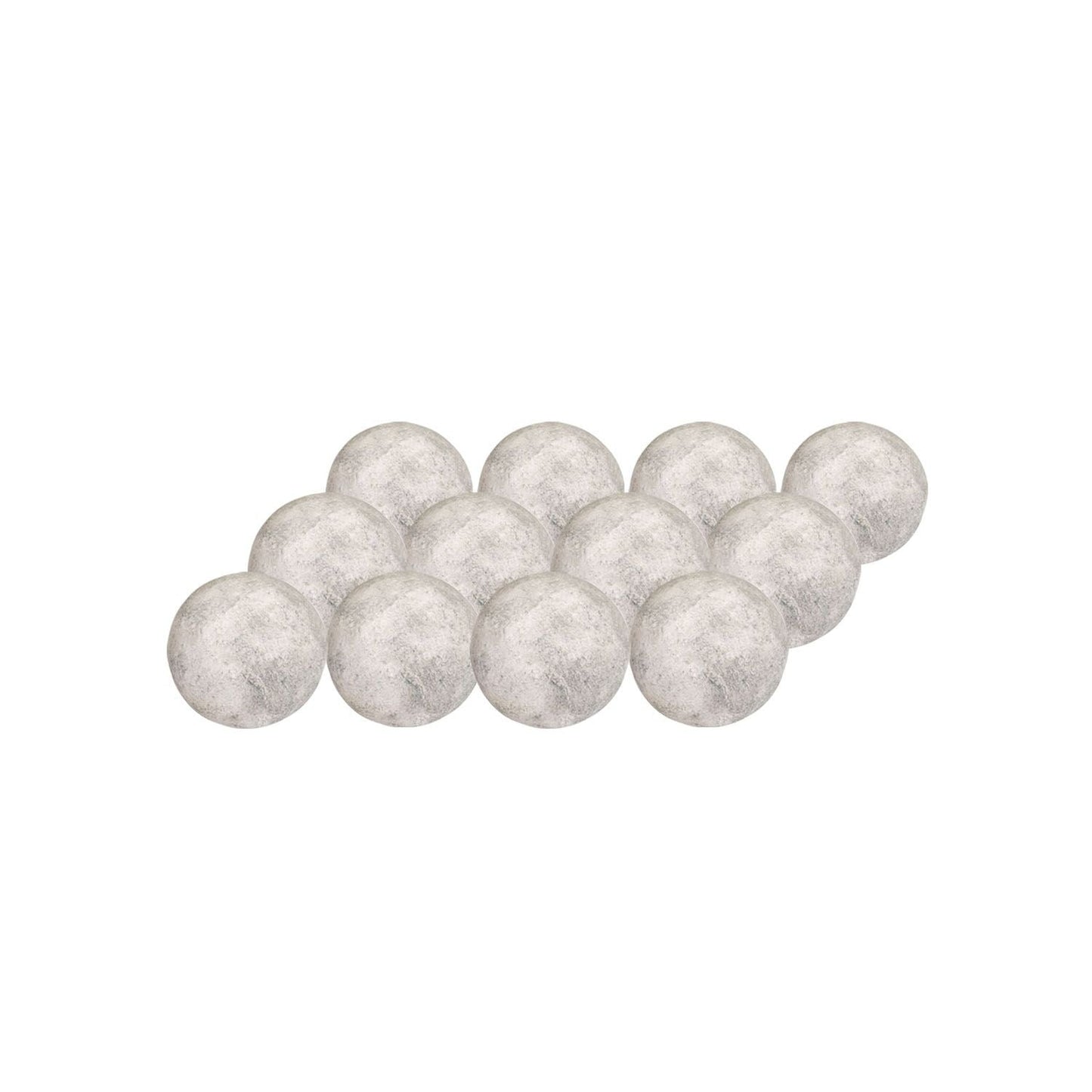 Modern Flames 2” Cannon Ball, 12 piece set - Silver