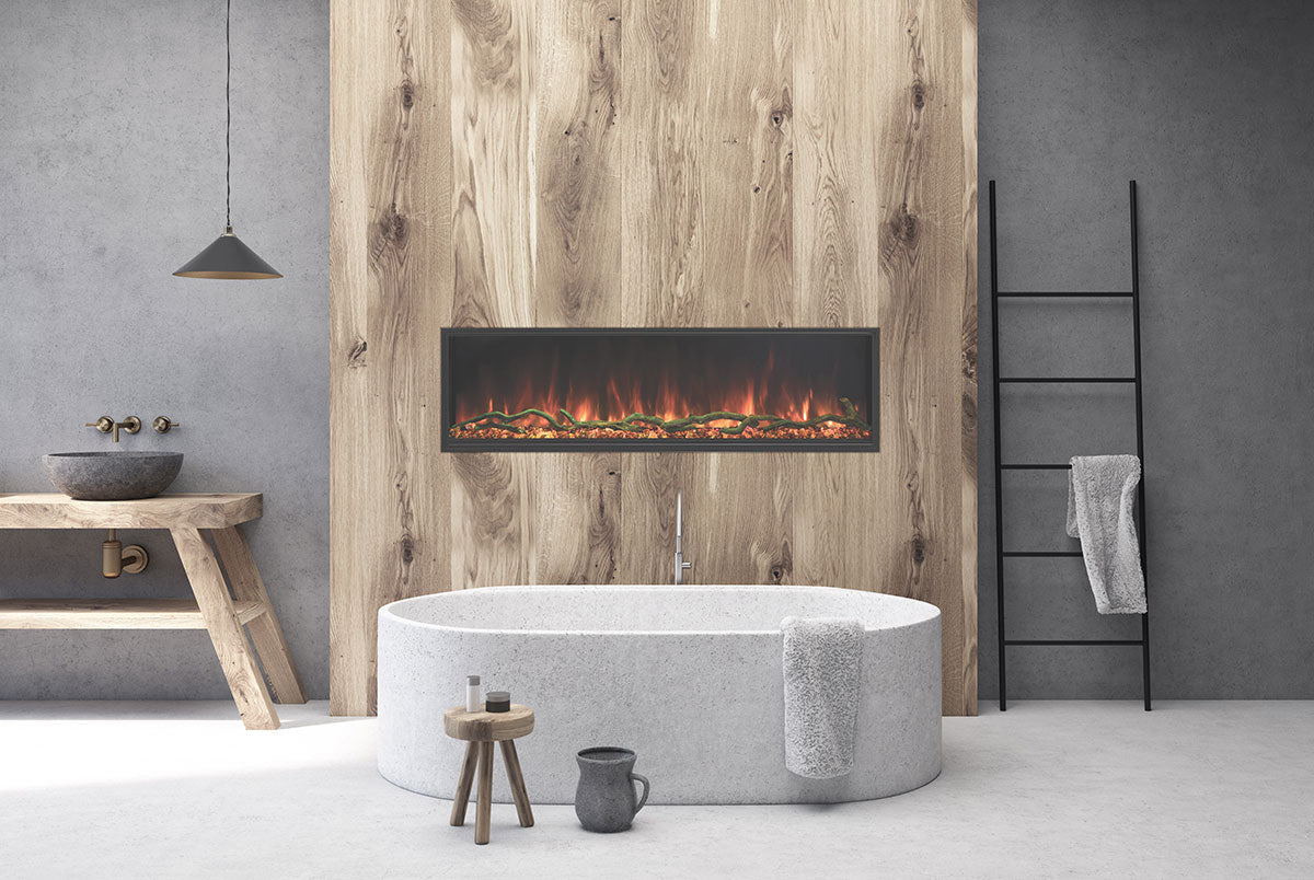 Modern Flames 80" Landscape Pro Slim Built-In (5.5" Deep - 80" X 14" Viewing)