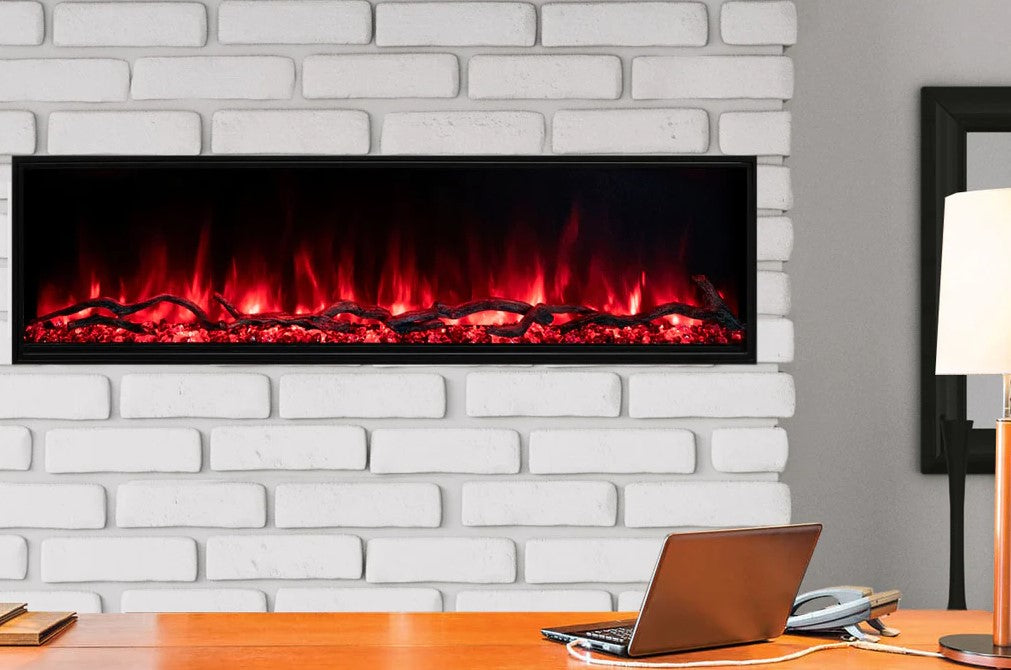 Modern Flames 80" Landscape Pro Slim Built-In (5.5" Deep - 80" X 14" Viewing)
