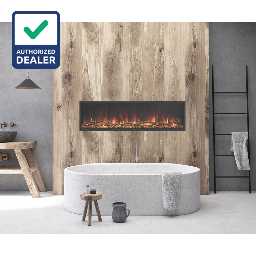 Modern Flames 80" Landscape Pro Slim Built-In (5.5" Deep - 80" X 14" Viewing)