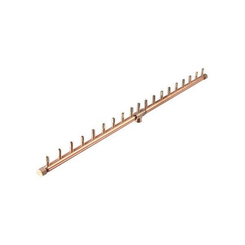 Warming Trends Crossfire 170K BTU 34" Linear Brass Burner + 40” x 8” Plate