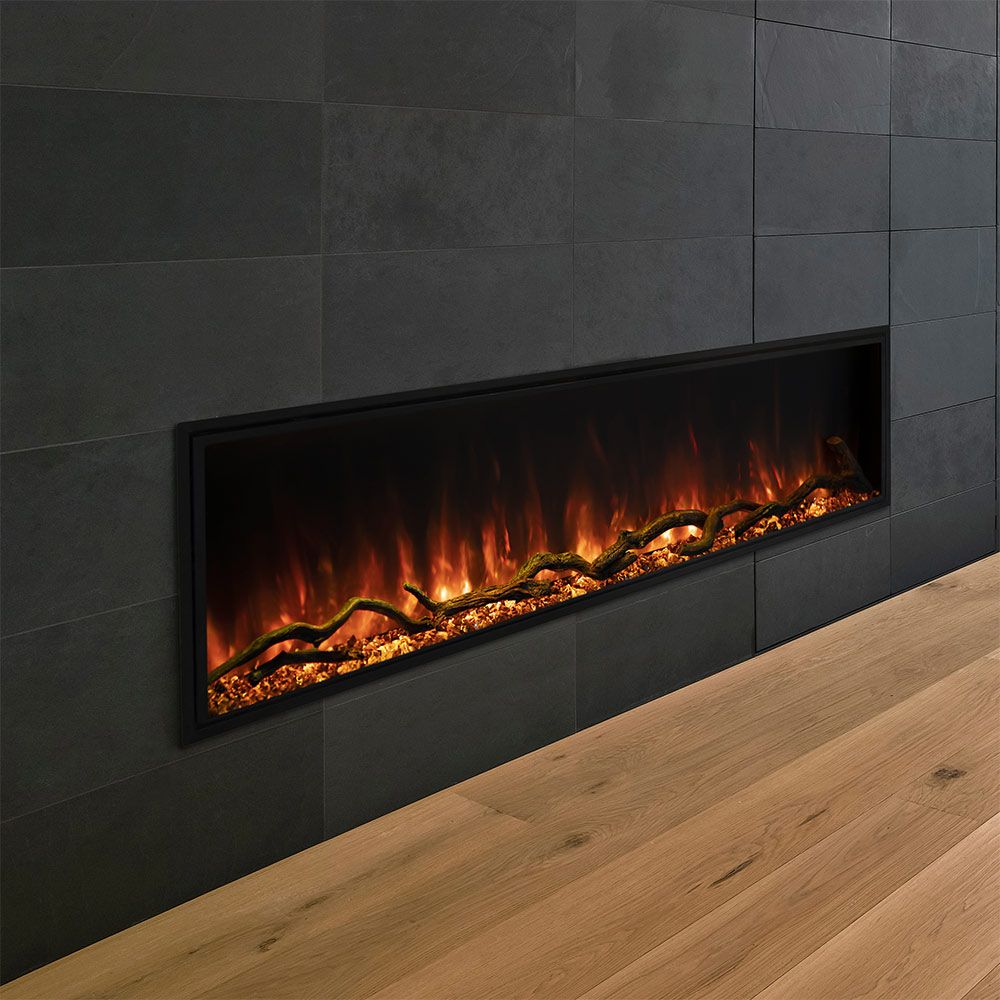 Modern Flames 80" Landscape Pro Slim Built-In (5.5" Deep - 80" X 14" Viewing)