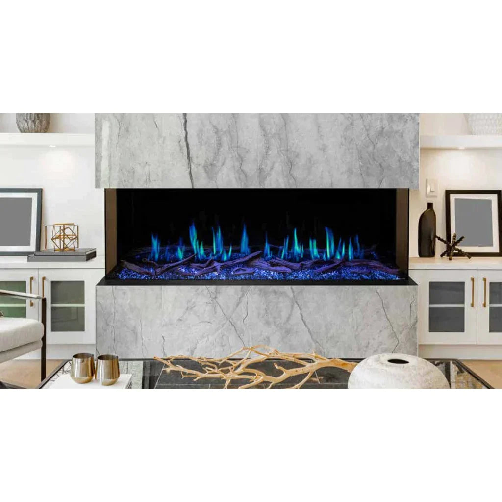 Modern Flames Orion 60"Multi Heliovision Fireplace (9" Deep - 18" Viewing)