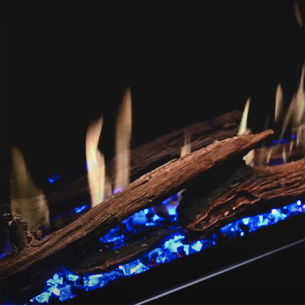 Modern Flames Orion 60"Multi Heliovision Fireplace (9" Deep - 18" Viewing)
