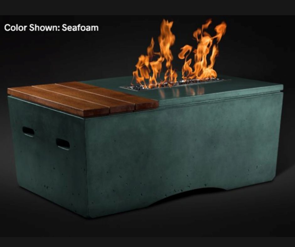Oasis Fire Table 48" with Electronic Ignition System by Slick Rock Concrete
