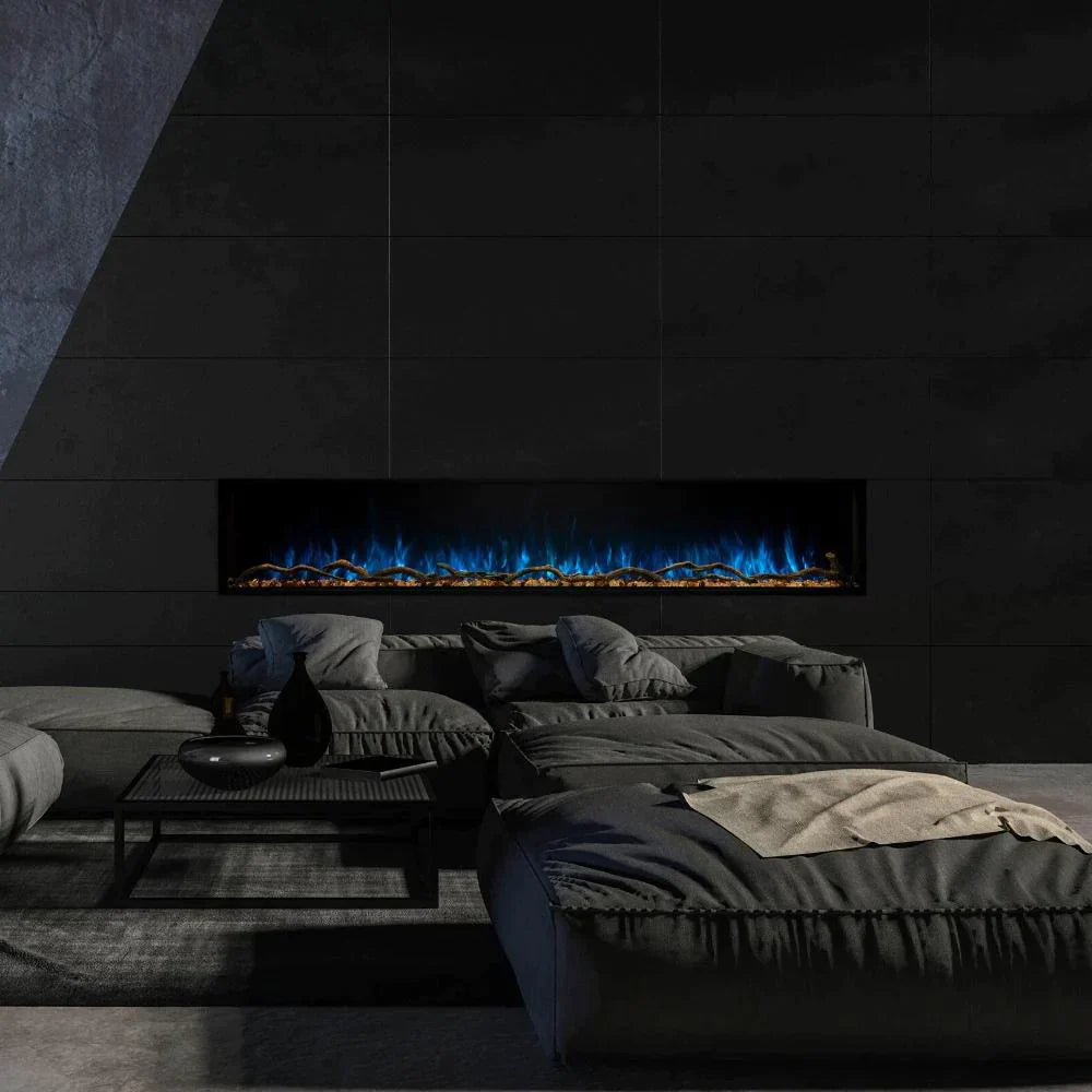 Modern Flames 80" Landscape Pro Slim Built-In (5.5" Deep - 80" X 14" Viewing)