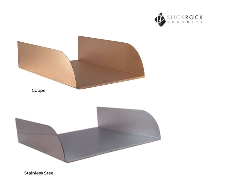 Cascade Conical Water Bowl by Slick Rock Concrete