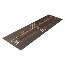 Warming Trends Crossfire 170K BTU 34" Linear Brass Burner + 40” x 8” Plate