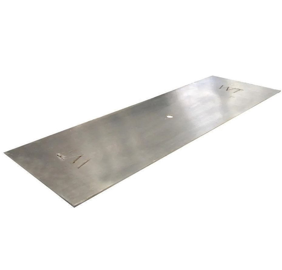 Warming Trends Crossfire 480K BTU 53" x 11.5" Double Tree-Style Brass Burner + 59" x 18" Plate