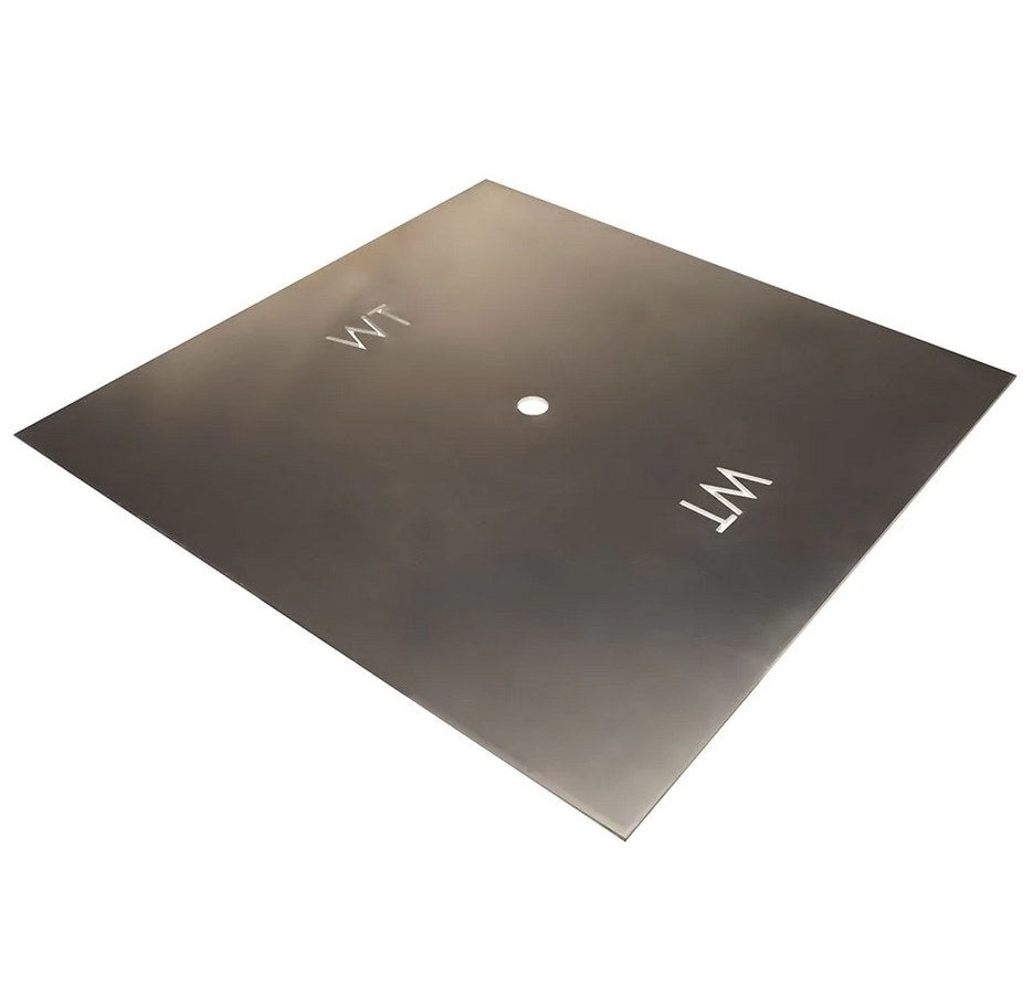 Warming Trends Crossfire 300K BTU 30.5" x 30.5" Original Brass Burner + 42” Square Plate