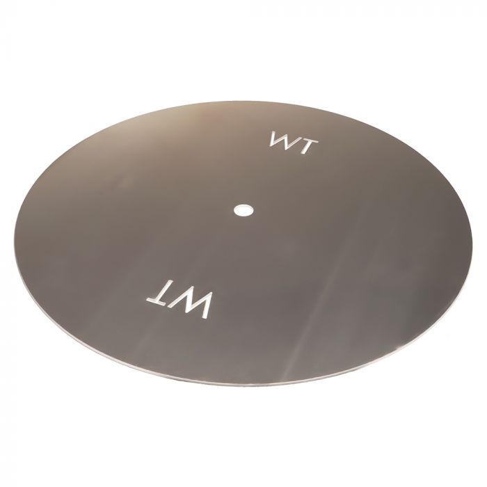 Warming Trends Crossfire 320K BTU 24.5" x 24.5" Octagonal Brass Burner + 36" Circular Plate