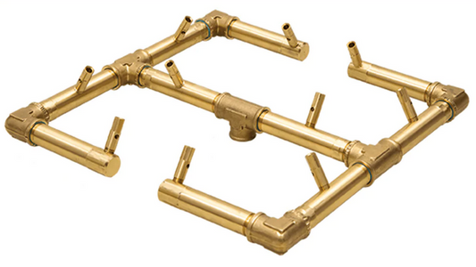 Warming Trends Crossfire 120K BTU 13" x 13" Original Brass Burner