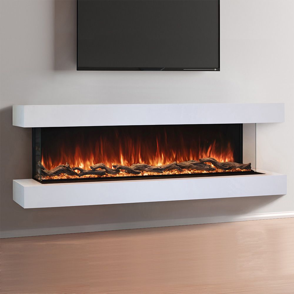 Modern Flames Wall Mount Mantel Cabinet (For Lpm-8016)