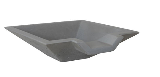 Oblique Scupper Fire & Water Bowl with Electronic Ignition - Free Cover by Fire by Design