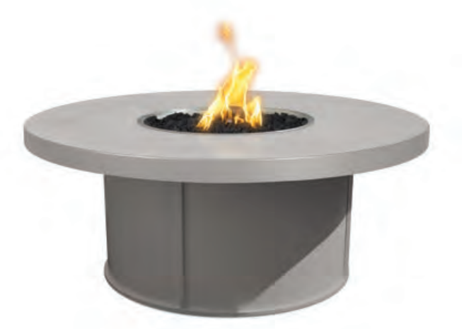 The Outdoor Plus Mabel Metal Fire Pit + Free Cover