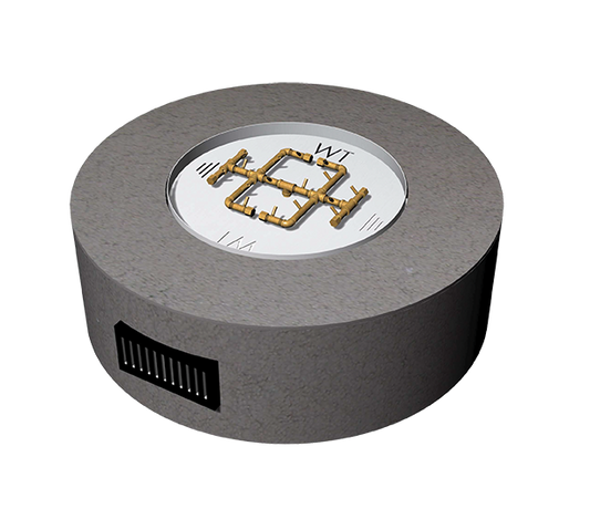 Warming Trends Circular Fire Pit / Ready to Finish Kit Round - Free Cover