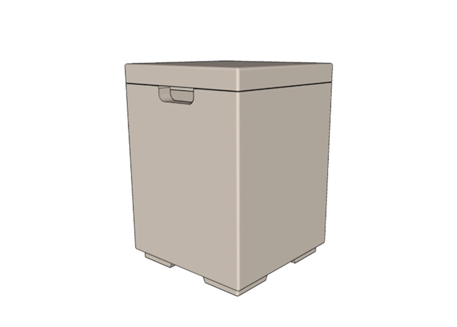 Concrete Propane Tank Enclosure [The Outdoor Plus]