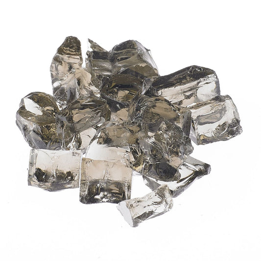 Modern Flames Apollo Bronze 1/2" Reflective Fireglass (10 Lb Jug - Athena Brand)
