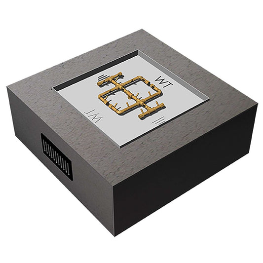 Warming Trends Square Fire Pit / Ready to Finish Kit - Free Cover