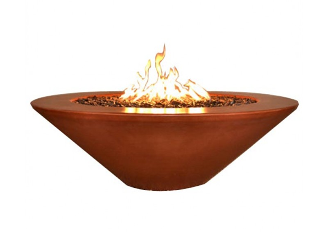 Geo Round "Essex" Fire Pit with Electronic Ignition by Fire by Design