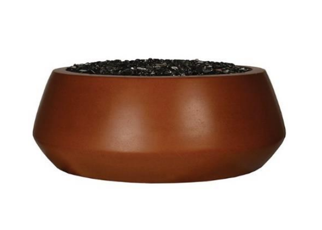 Fire by Design Round Belize Fire Bowl / Electronic Ignition