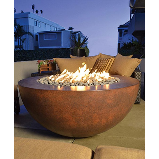 Fire by Design Legacy Round Fire Table + Free Cover - The Fire Pit Collection