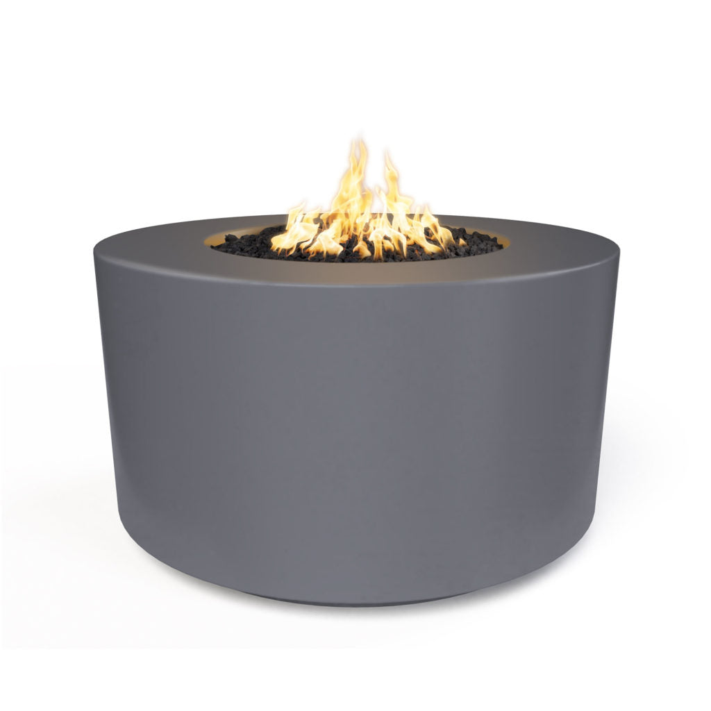 The Outdoor Plus 46" Florence Concrete Fire Pit - 20" Tall + Free Cover