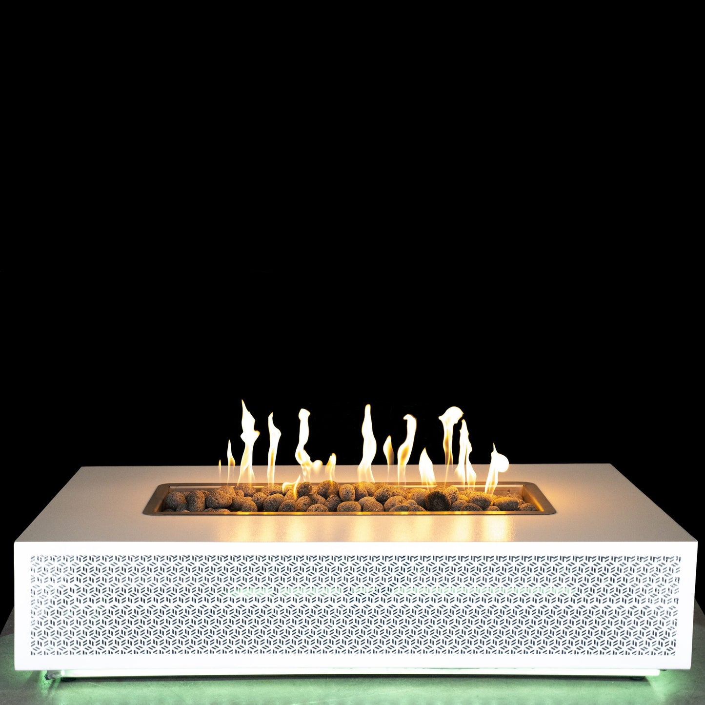 The Outdoor Plus Manila LED Fire Pit + Free Cover