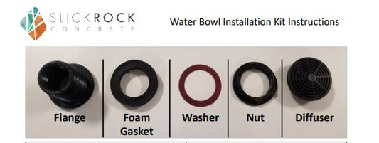 Water Installation Kit by Slick Rock Concrete